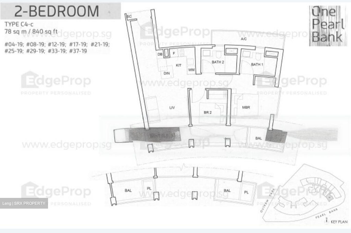 One Pearl Bank (D3), Apartment #638403311